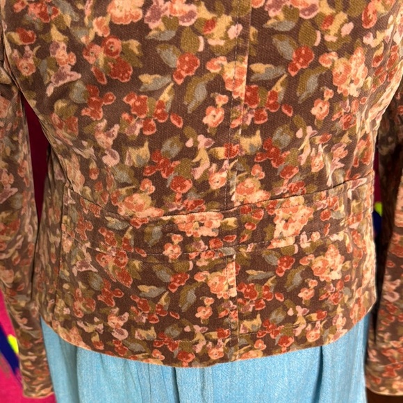 Vintage Mr. Mench Women's Floral Velvet Blazer - Picture 4 of 11